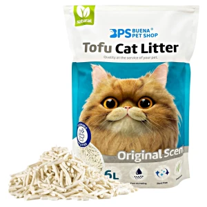 BPS ToFu Cat Litter Original Scent macskaalom illatmentes 6l